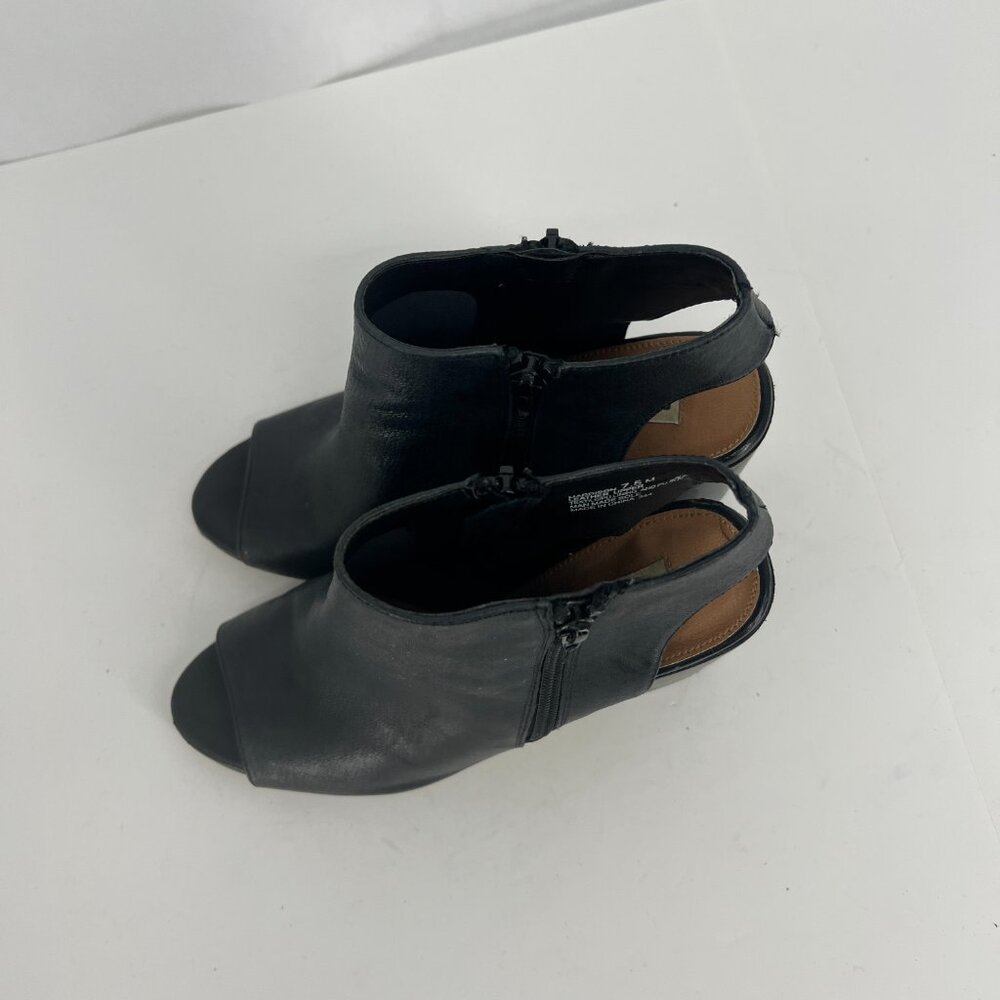 Steve Madden Maddison Open Toe Block Heel Bootie - Picture 7 of 14